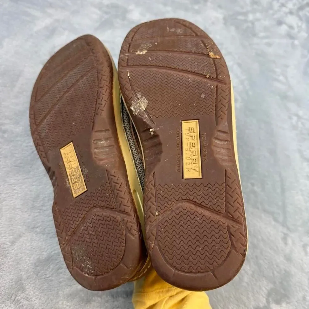 Sperry Men's Brown and Tan Boat-shoes